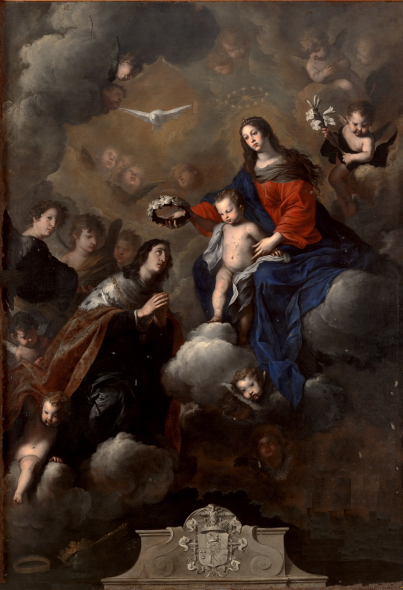 Incoronazione di san Casimiro-Galleria regionale della Sicilia-Palermo